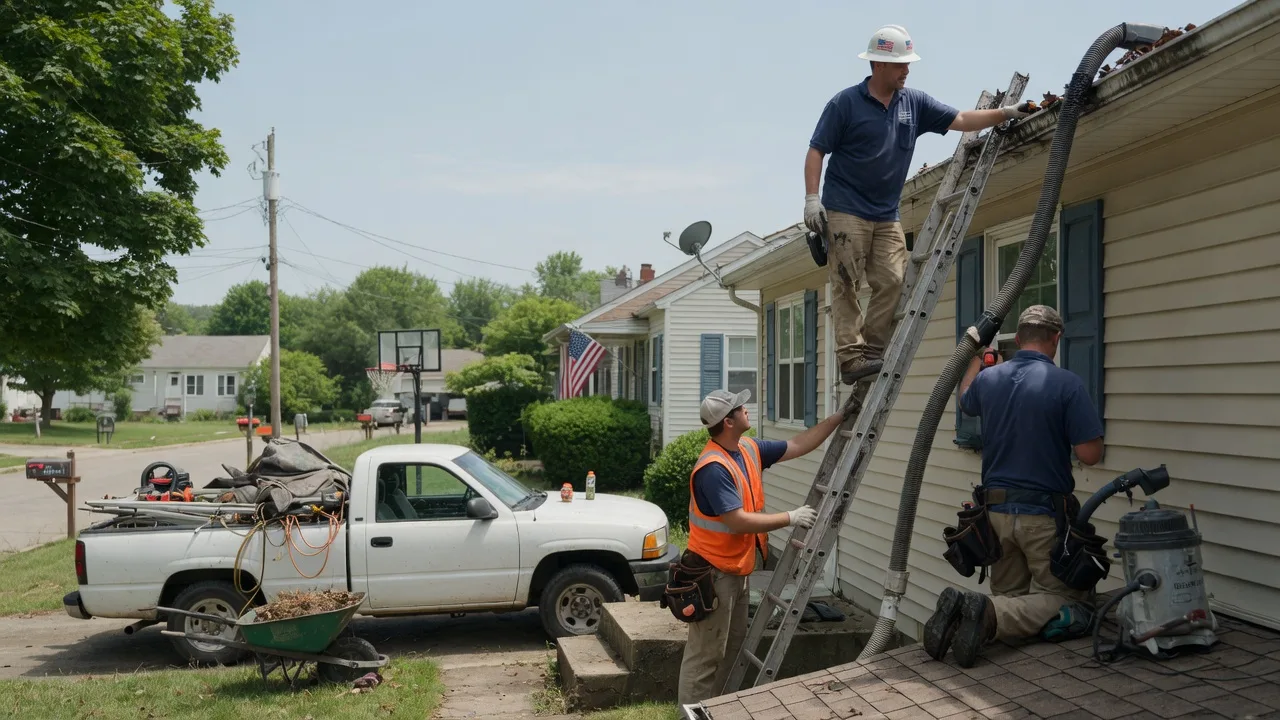 Gutter Installation in Ashley, IN near me